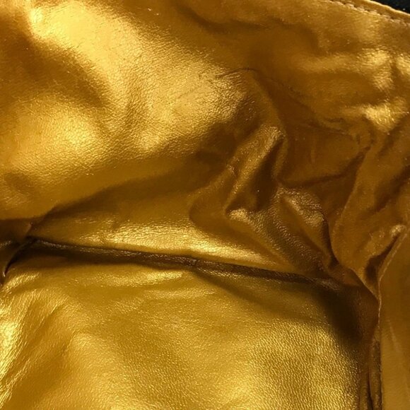 VERSACE Floral pattern Total pattern Hand Bag Vanity bag Black x Multicolore - Picture 15 of 16